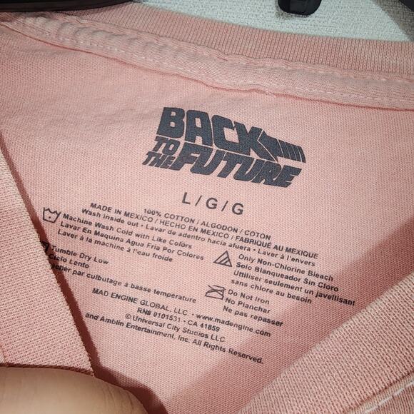 Back to the future shirt Men's large - Picture 3 of 5